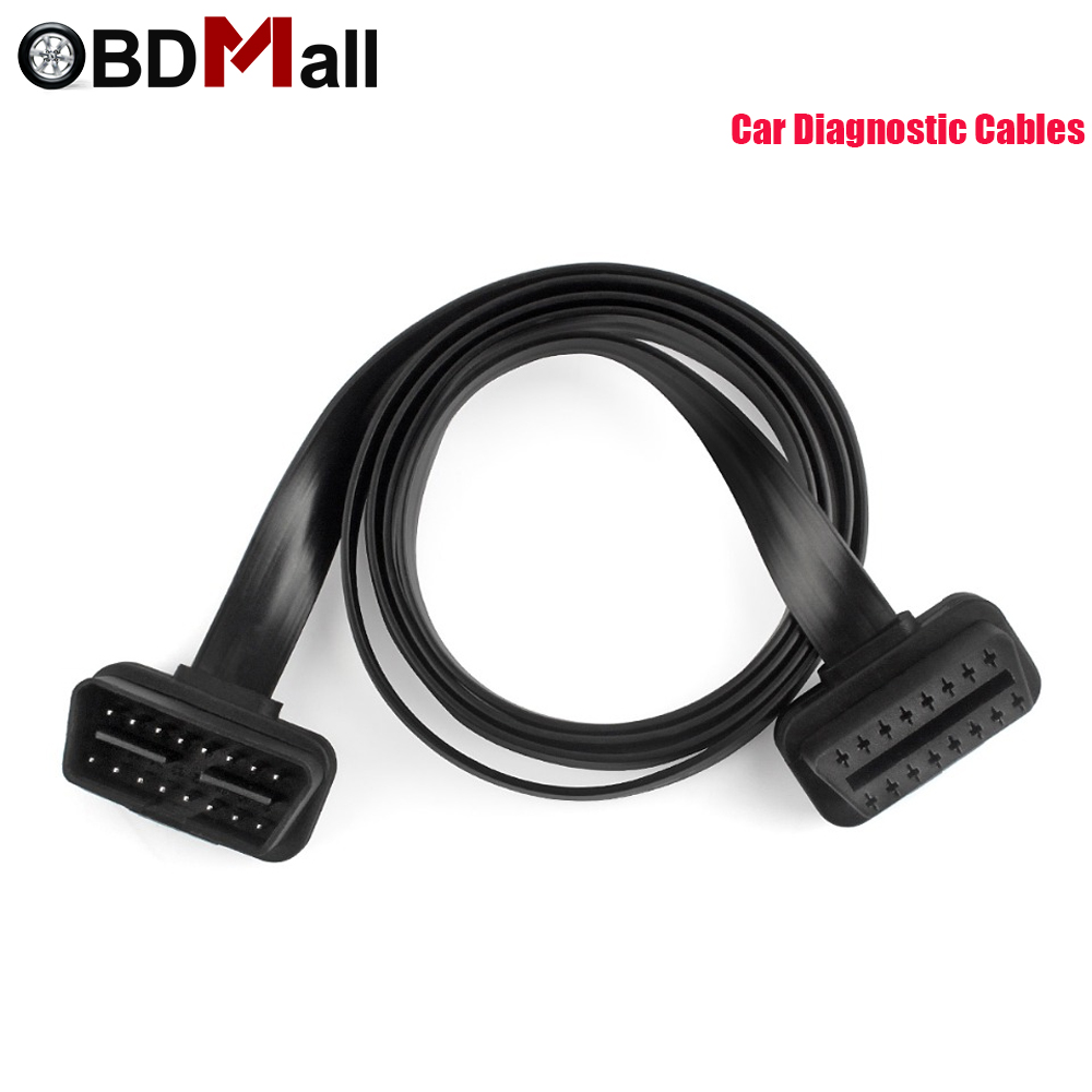 고품질 OBD OBD2 진단 케이블 16 핀 남성 16 핀 여성 OBD 2 OBDII 진단 도구 확장 커넥터 케이블/High quality OBD OBD2 Diagnostic Cable 16 Pin Male To 16 Pin Female OBD 2 OBDII D